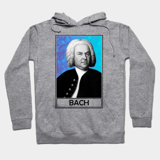 Johann Sebastian Bach Hoodie by TheMusicophile